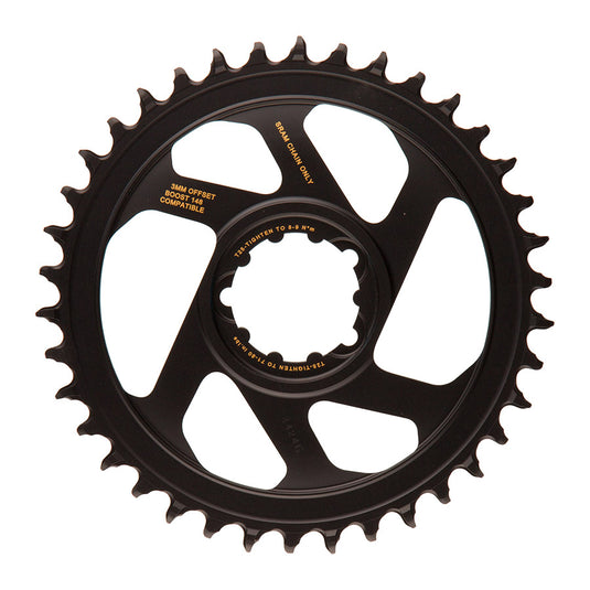 SRAM X-Sync 2 Eagle Chainring 38t Direct Mount 10/11/12-Speed Aluminum Black