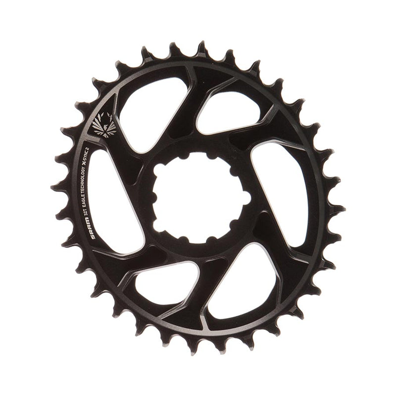 Load image into Gallery viewer, SRAM X-Sync 2 Eagle Oval Chainring 32t Direct Mount 10/11/12-Speed Aluminum Blk
