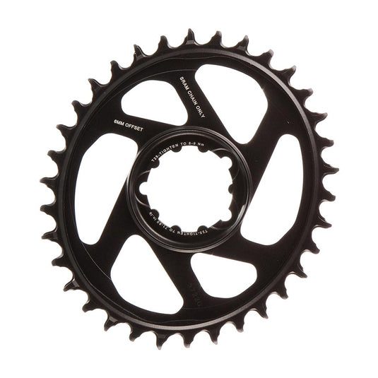 SRAM X-Sync 2 Eagle Oval Chainring 34t Direct Mount 10/11/12-Speed Aluminum Blk
