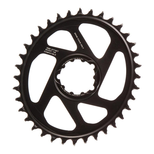 SRAM X-Sync 2 Eagle Chainring 36t Direct Mount 10/11/12-Speed Aluminum Black