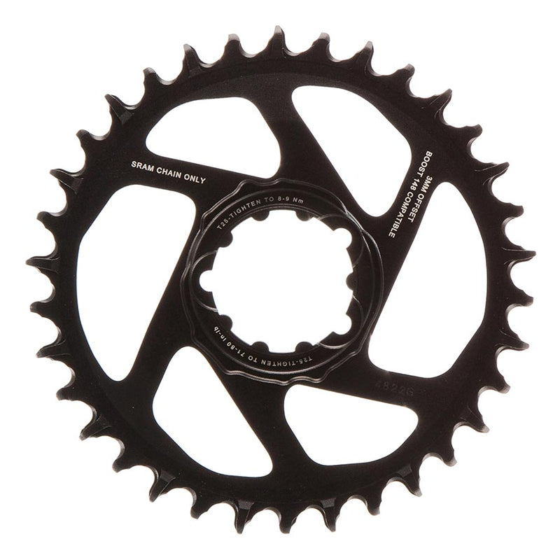 Load image into Gallery viewer, SRAM-Chainring-34t-SRAM-Direct-Mount-3-Bolt-DM-3mm-Offset-CK6518-Direct-Mount-MTB-Chainrings
