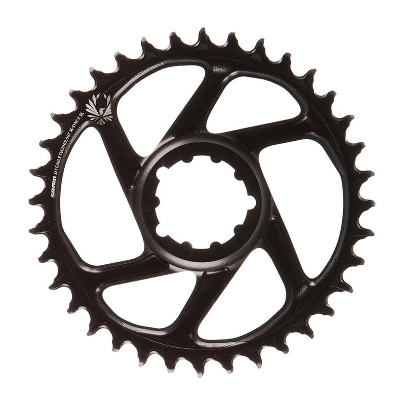 Load image into Gallery viewer, SRAM X-SYNC 2 SL 6mm Chainring, Teeth: 36, Speed: 11/12, BCD: Direct Mount, Single, Aluminum, Black

