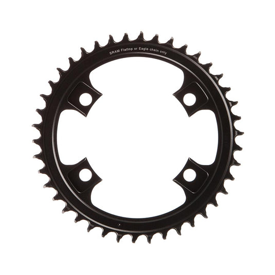 SRAM X-Sync Road Chainring 42t 107 BCD 4-Bolt 1x12-Speed Aluminum Polar Gray