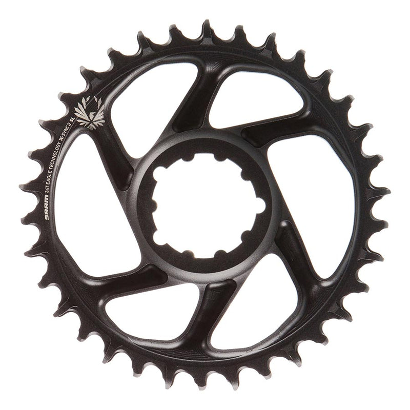Load image into Gallery viewer, SRAM-Chainring-34t-Direct-Mount-SRAM-3-Bolt-CNRG1715-Bicycle-Chainring
