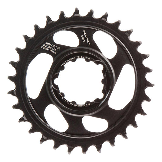 SRAM 30T X-Sync 2 Chainring 30t SRAM Direct Mount 12-Speed Aluminum Polar Gray