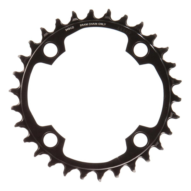 Load image into Gallery viewer, SRAM X-Sync2 Eagle Chainring 30t 94 BCD 4-Bolt 11/12-Speed Aluminum Black
