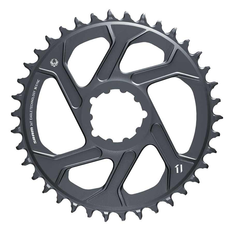 Load image into Gallery viewer, SRAM-Chainring-36t-Direct-Mount-SRAM-3-Bolt-CNRG1723-Bicycle-Chainring
