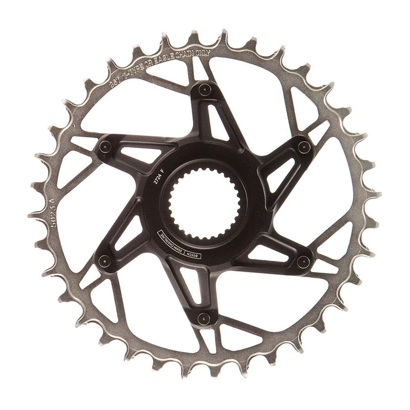 Load image into Gallery viewer, SRAM XX Eagle T-Type DM E-MTB Bosch, Chainring, Teeth: 36, Speed: 12, BCD: Direct Mount, Aluminum/Steel, Black
