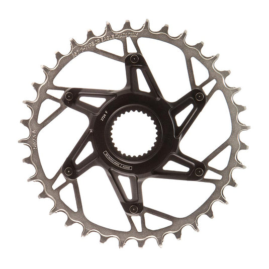 SRAM XX Eagle T-Type DM E-MTB Bosch, Chainring, Teeth: 36, Speed: 12, BCD: Direct Mount, Aluminum/Steel, Black