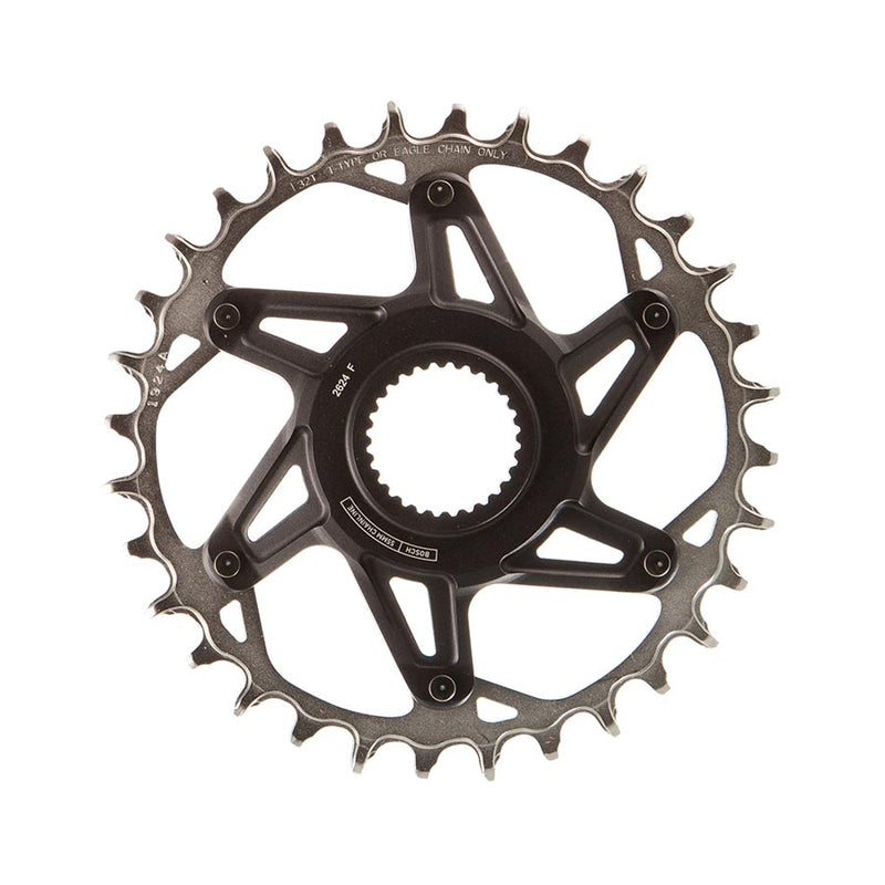 Load image into Gallery viewer, SRAM XX Eagle T-Type DM E-MTB Bosch, Chainring, Teeth: 32, Speed: 12, BCD: Direct Mount Bosch, Black

