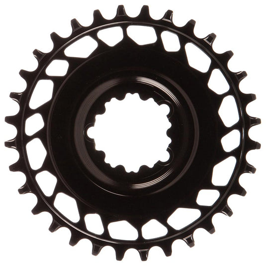 Works Components GEO SRAM GXP, Chainring, Teeth: 32, Speed: 12, BCD: Direct Mount SRAM 3 Bolt, Front, 7075-T6 Aluminum,