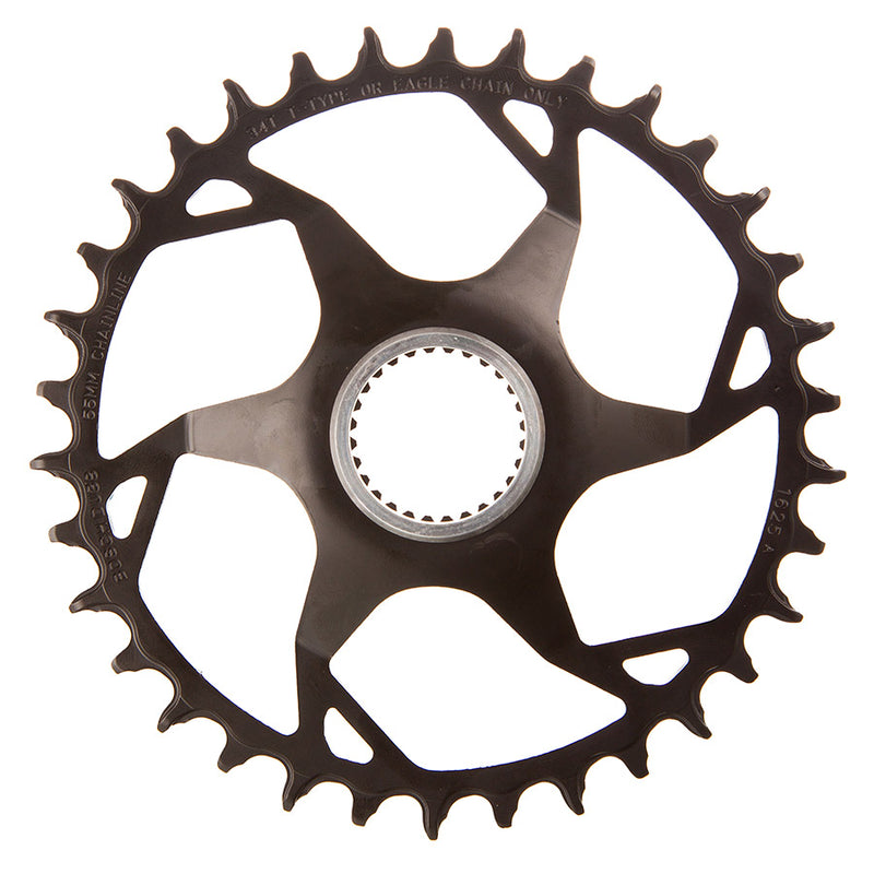 Load image into Gallery viewer, SRAM Bosch DU38 T-Type Chainring, Teeth: 34, Speed: 12, BCD: Direct Mount Bosch DU38, Black
