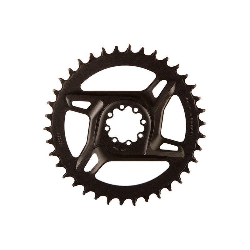 Load image into Gallery viewer, SRAM Rival X-Sync Direct Mount Road Chainring - 38t, 12-Speed, 8-Bolt Direct Mount, 6.5mm Offset, Black, E1
