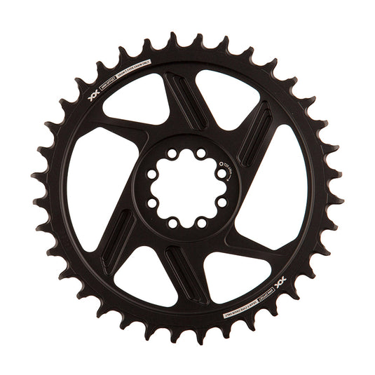 SRAM XX Downhill Chainring Teeth: 36, Speed: 7, BCD: Direct Mount SRAM 8 Bolt, Aluminum, Black, 11.6218.078.002