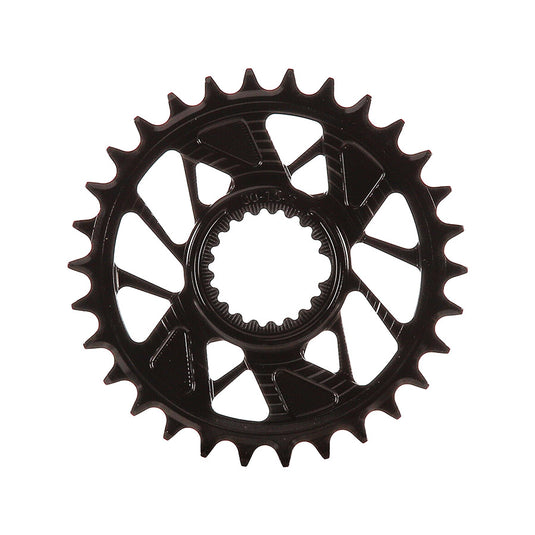 Wheels Manufacturing Shimano DM T-Type Inboard, Chainring, Teeth: 30, Speed: 12, BCD: Direct Mount Shimano, Single, 7075