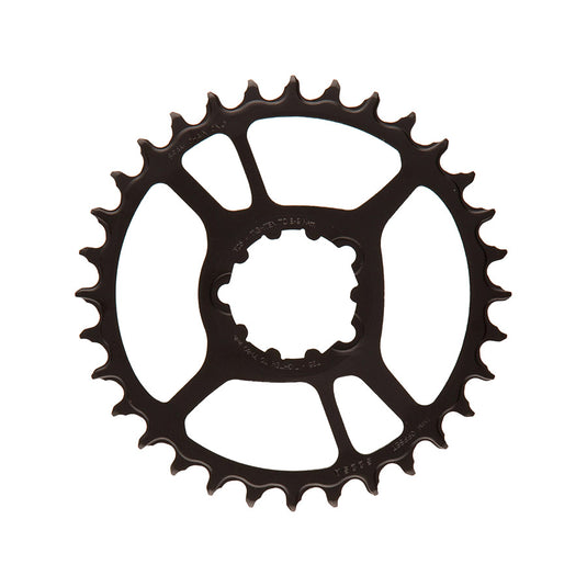 SRAM X-SYNC Eagle Steel 3mm F1, Chainring, Teeth: 32, Speed: 12, BCD: Direct Mount SRAM 3 Bolt, Bolts: 3, Steel, Black