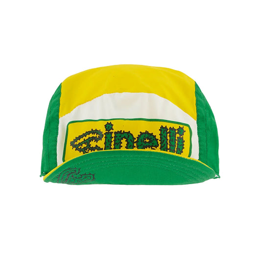 Cinelli Cycling Cap, Explorer Cactus, Yellow/White