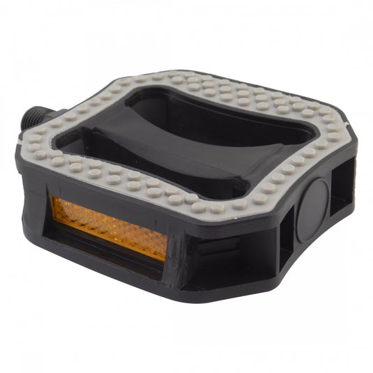 Sunlite-Comfort-Grip-ABS-Flat-Platform-Pedals-Composite-PEDL3988-Bicycle-Pedals
