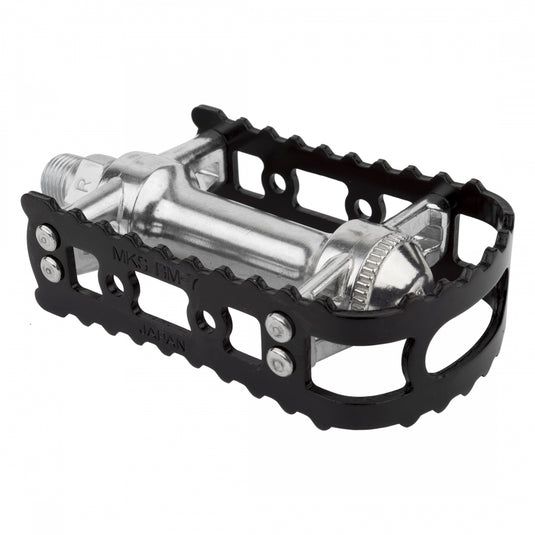 MKS-BM-7-Flat-Platform-Pedals-Aluminum-Chromoly-Steel-PEDL0896-Bicycle-Pedals