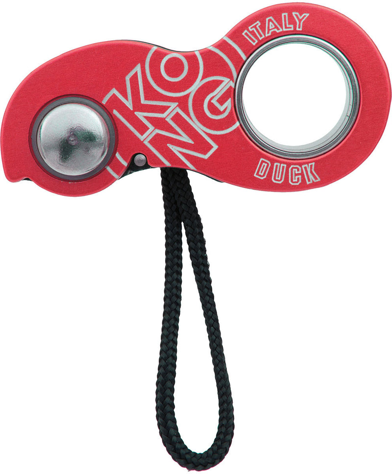 Load image into Gallery viewer, Kong Duck Rope Clamp Ascender - Red/Black Color
