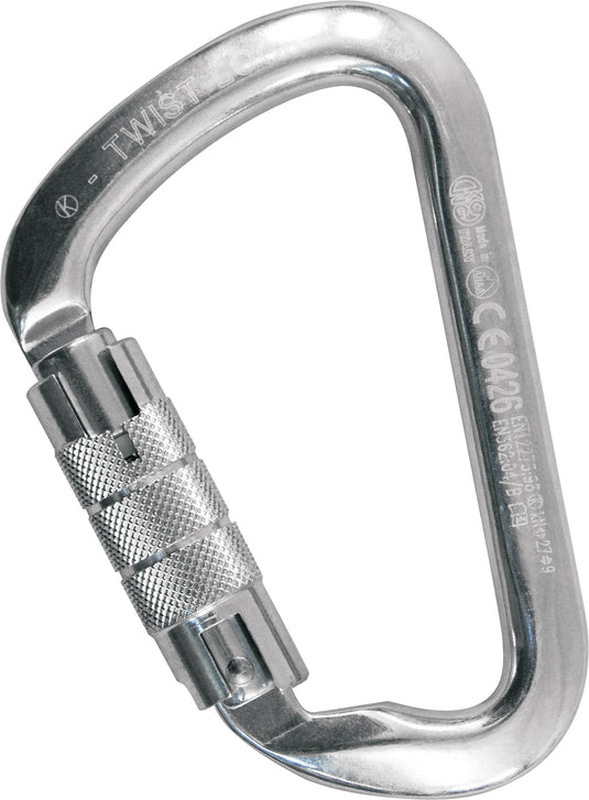 Kong Kong Big D Carabiners - Heavy-Duty Multiuse Polished Carabiners