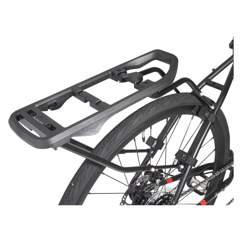 Load image into Gallery viewer, Sunlite Gold Tec Adjustable Rack w/MIK Rear Eyelets Black
