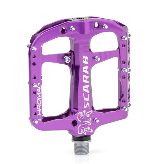 Chromag-Scarab-Flat-Platform-Pedals-Aluminum-Chromoly-Steel-PD1900-Bicycle-Pedals