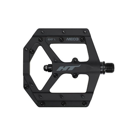 HT Pedals ME03 Evo+ Platform Pedals, CrMo, Stealth Black