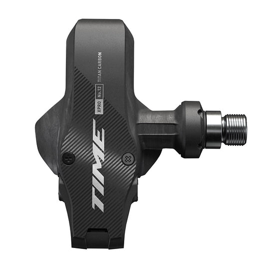 TIME XPRO 12 C1 57mm Pedals Body: Carbon, Spindle: Titanium, 9/16'', Carbon Silver, Pair