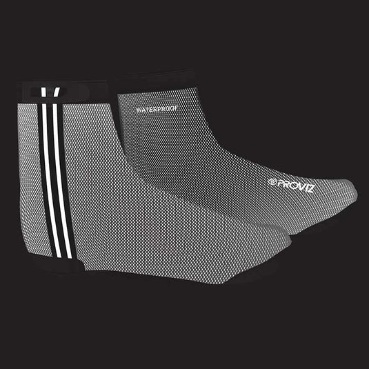Proviz REFLECT360 Shoe Covers, Silver, M, Pair