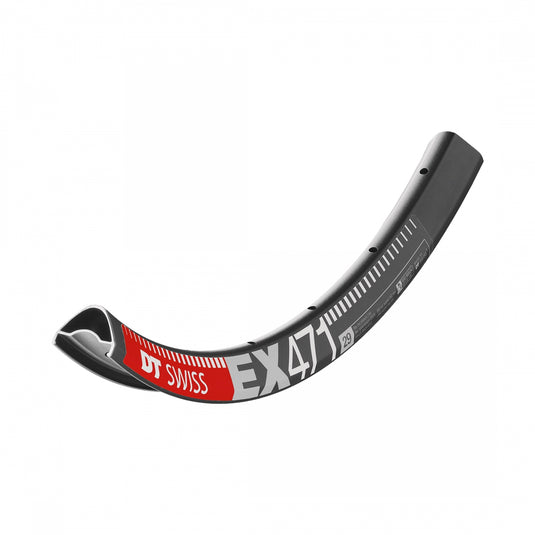 DT Swiss EX 471 29 Tubeless Ready Disc Rim 28h Black Squorx Nipples Washers