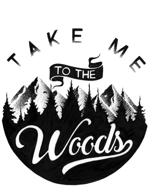 Nature-Inspired Sticker Art Set: Take Me To The Woods Collection - Perfect for Gifting