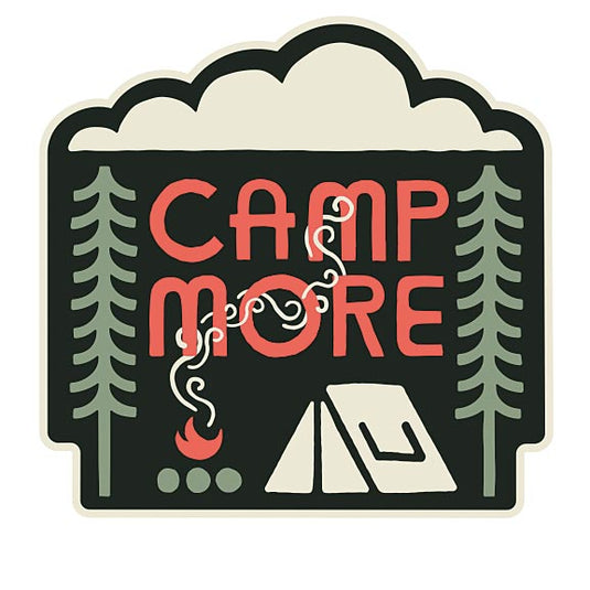 Sticker Art Stickers: Camp More Lifestyle Collection