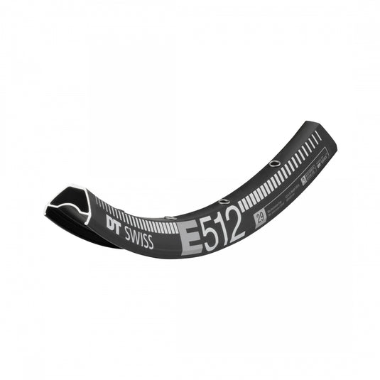 Dt Swiss E512 DT Swiss 29in E512 Black 28 Extremely Resistant Aluminum Alloy