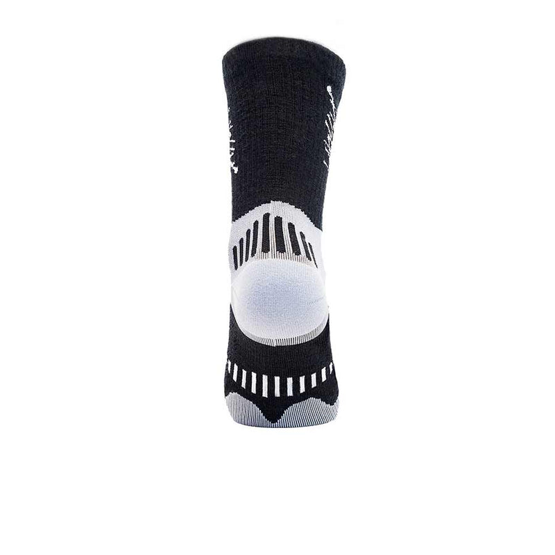 Load image into Gallery viewer, Dissent Supercrew Ultra Mtn Merino 6'', Socks, Black, S, (Men 4-6.5)
