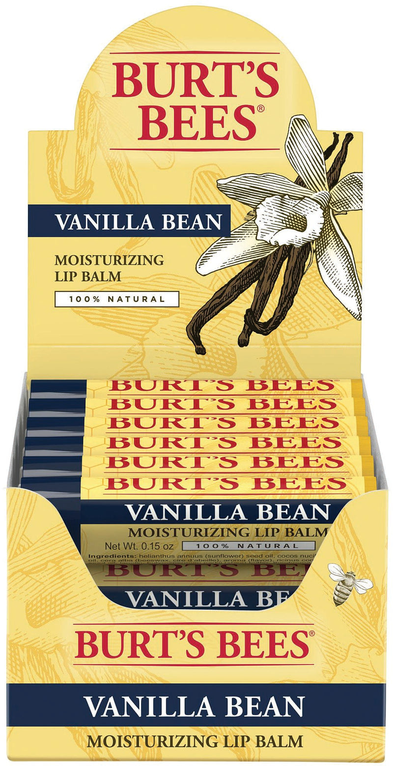 Load image into Gallery viewer, Burt's Bees Vanilla Bean Lip Balm - Nourishing Lip Care for Soft, Smooth Lips
