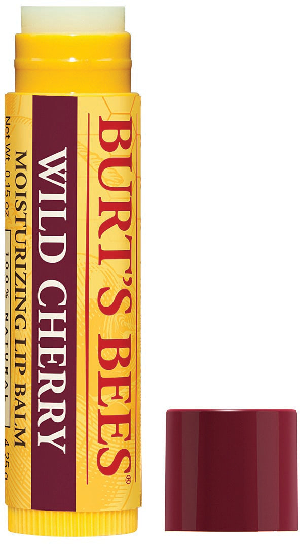 Load image into Gallery viewer, Burt's Bees Wild Cherry Lip Balm - Nourishing Lip Care for Soft, Smooth Lips
