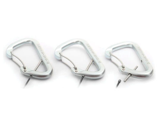 Singing Rock Artwall Steel D Carabiner: Secure Your Climbing Adventure