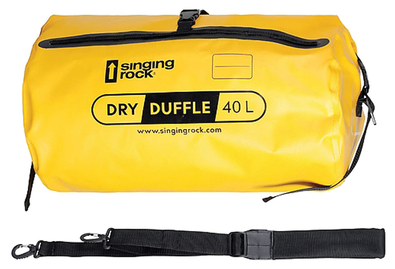 Load image into Gallery viewer, Singing Rock Dry Duffle 40L Yellow: Waterproof Storage Solution for Your Adventures
