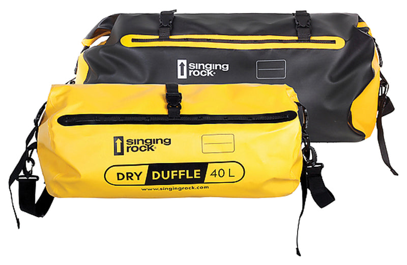 Load image into Gallery viewer, Singing Rock Dry Duffle 40L Yellow: Waterproof Storage Solution for Your Adventures
