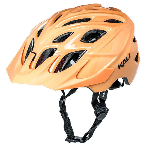 Load image into Gallery viewer, Kali-Chakra-Solo-S-M-Visor-Creamsicle-HLMT9644-Bicycle-Helmets

