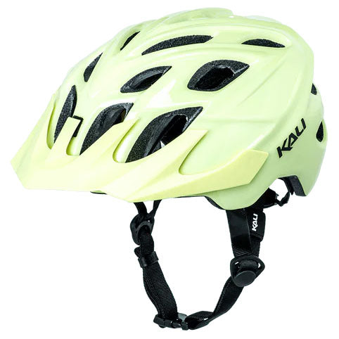 Load image into Gallery viewer, Kali-Chakra-Solo-S-M-Visor-Lemon-Sorbet-HLMT9638-Bicycle-Helmets
