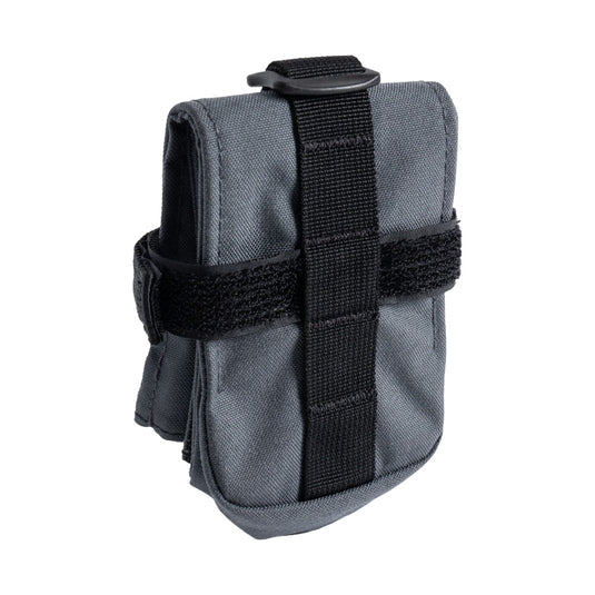 Snek Roll Top Saddle and Frame Bag, Charcoal