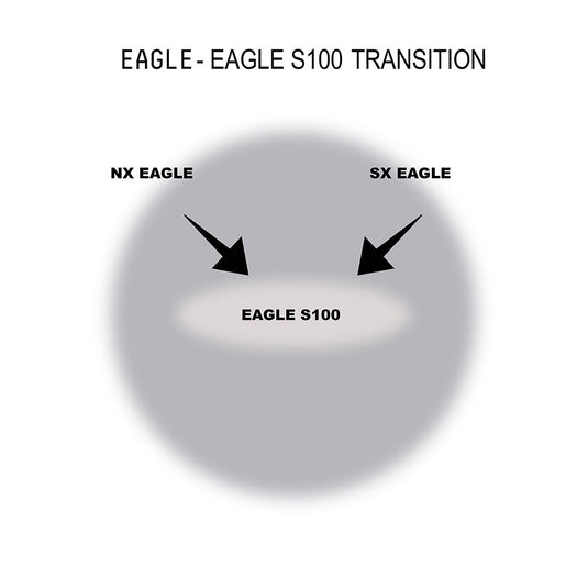 SRAM S100 Eagle Chain - 12-Speed, 126 Links, Silver/Gray