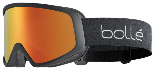 Bolle Bedrock Plus Black Matte Sunglasses with Sunrise Lens