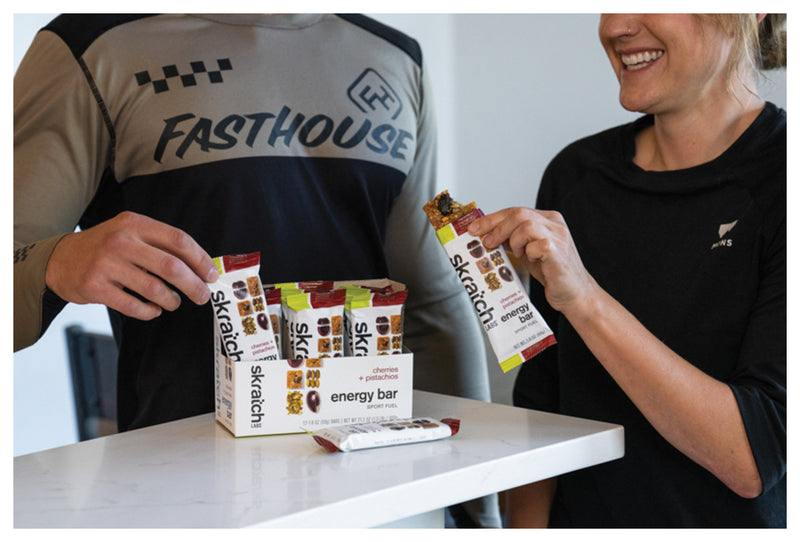 Load image into Gallery viewer, Skratch Labs Anytime Energy Bars: Cherry Pistachio - Fuel Your Day Anytime! Pack of  12
