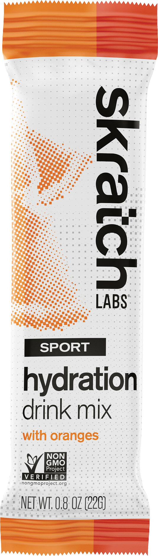 Skratch Labs Orange Sport Drink Mix - Single Serving for Sport & Recovery Pack of  20