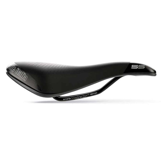Selle Italia S 5 Superflow Saddle - Black 160mm Width Chromoly Rails