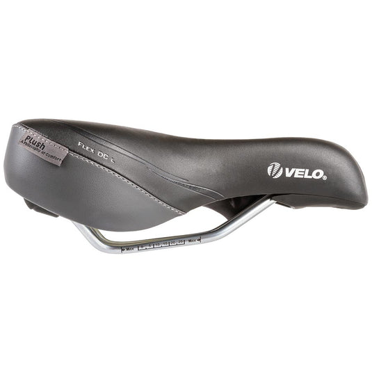 Velo Flex DC Touring Saddle 242 x 151mm, Women, 386g, Black