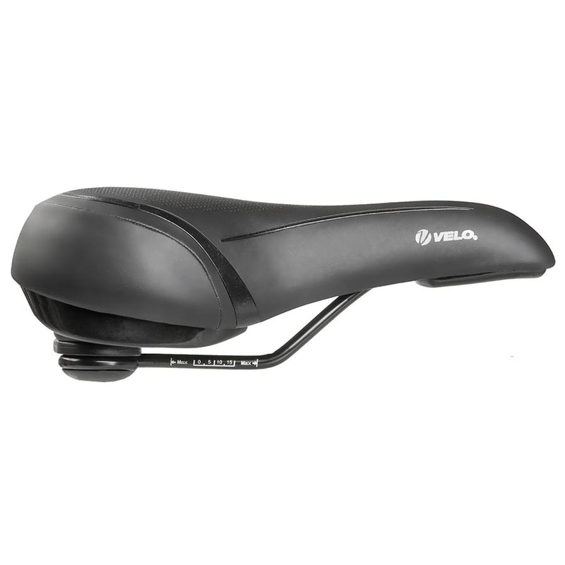 Load image into Gallery viewer, Velo Fit B-Town Saddle 270 x 180mm, 566g, Black
